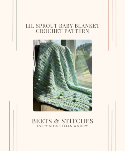 Lil' Sprout Baby Blanket Crochet Pattern