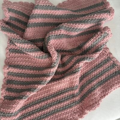 Rosy Cloud Baby Blanket