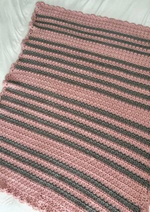 Rosy Cloud Baby Blanket