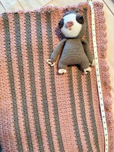 Rosy Cloud Baby Blanket