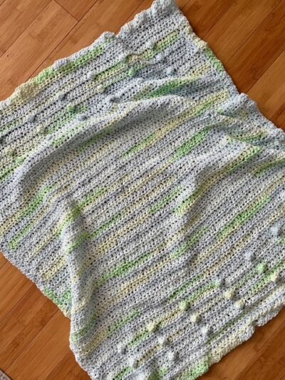 Lil' Sprout Baby Blanket Crochet Pattern