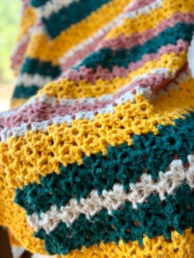 Sunflower Fields Blanket Crochet Pattern