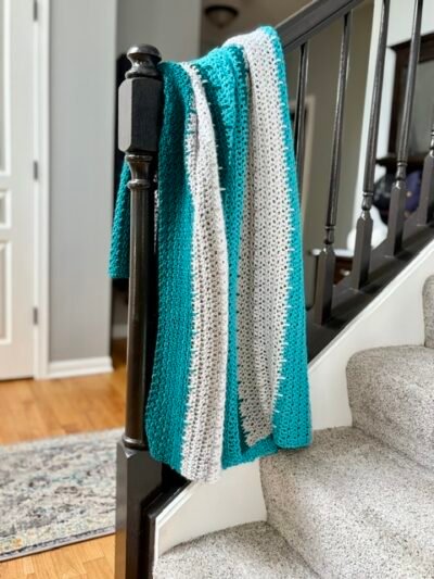 Sea Glass & Mist Blanket Crochet Pattern