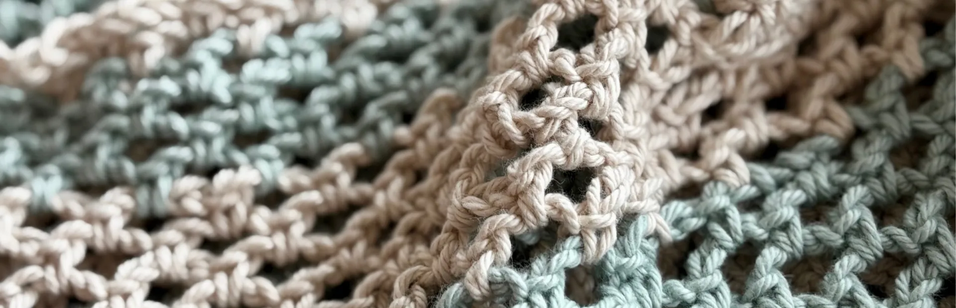 cotton yarn crochet summer project close up