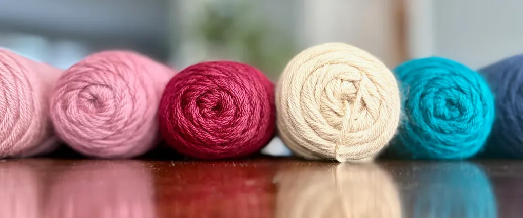 skeins of the best yarn for crochet in various colors